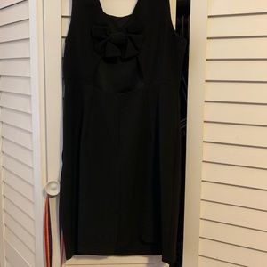 Mini black dress